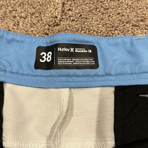 ⭐️⭐️Hurley like new! Size 38 Nike Dri fit !! BUCKLE EXCLUSIVE - Picture 2 of 5